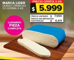 Marca Lider - Queso Cremoso