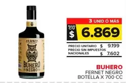 Buhero - Fernet Negro