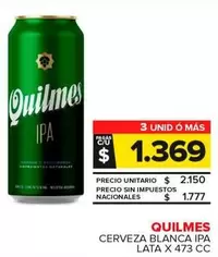 Quilmes - Cerveza Blanca Ipa