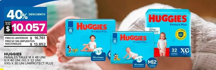 Huggies - Pañales Talle