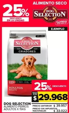 Dog Selection - Alimento Perros Adultos