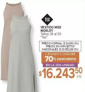 VESTIDO MIDI MORLEY