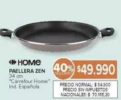Carrefour home - PAELLERA ZEN