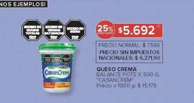 Casancrem - QUESO CREMA