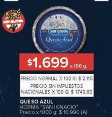 San Ignacio - QUESO AZUL