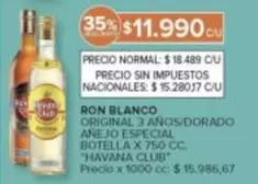 Havana Club - RON BLANCO