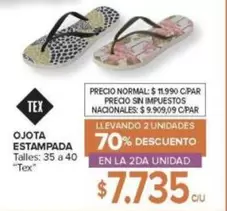 OJOTA ESTAMPADA
