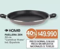 Carrefour home - PAELLERA ZEN