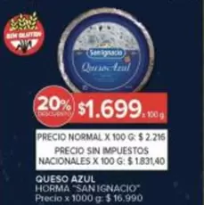 San Ignacio - QUESO AZUL