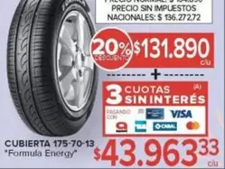 CUBIERTE 175,70-13
