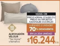 Velour - ALMOHADON VELOUR