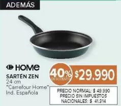 Carrefour home - SARTEN ZEN