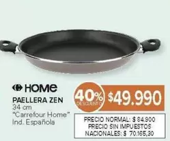 Carrefour home - PAELLERA ZEN