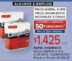 Campanita - PAPEL HIGIÉNICO
