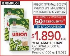 Suave - YERBA MATE SUAVE