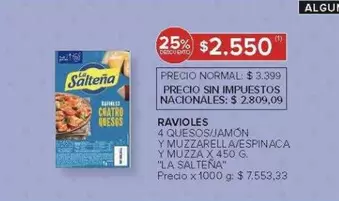 La Salteña - RAVIOLES
