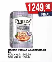 Pureza - PUREZA C/LEVADURA x1