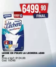 La Lechera - LECHE EN POLVO