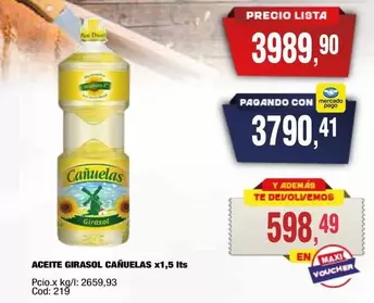 cañuelas - ACEITE GIRASOL