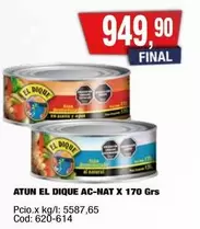El Dique - ATUN AC-NAT X 170 Grs