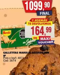 Marolio - GALLETITAS SALVADO 360
