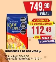 9 de oro - 9 DE ORO