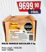Marolio - DULCE BAT.CAJON 5 kg