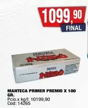 Primer - PRIMER PREMIO X 100