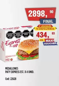 X$ - PATY EXPRESS EST. X 4 UNID.