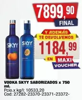 Skyy - VODKA SABORIZADOS