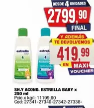 Estrella - ACOND. BABY