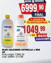 Estrella - OLEO CALCAREO x 950