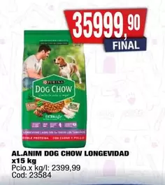 Dog Chow - DOG CHOW LONGEVIDAD