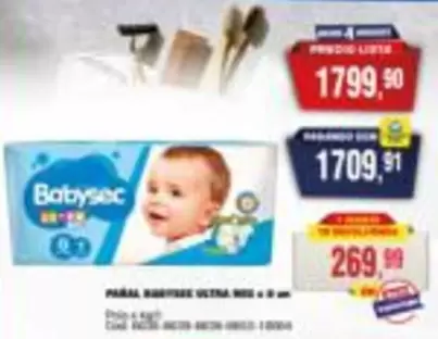 Babysec - PAÑAL BABYSEC ULTRA SEC T-XM
