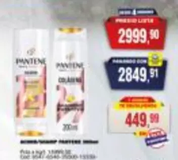 Pantene - BONUS/SHAMP PANTENE 200ML