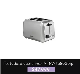 Atma - acero inox ATMA to8020ip