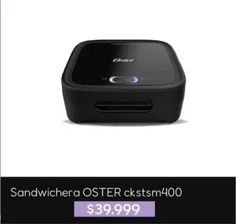 Oster - Sandwichera ckstsm400