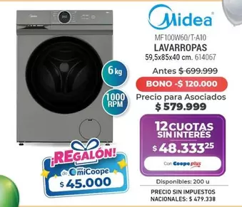 Midea - LAVARROPAS