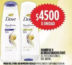 Dove - SHAMPOO O ACONDICIONADOR