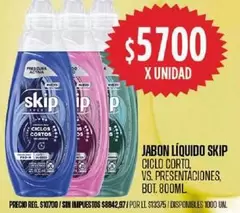 Skip - JABON LÍQUIDO