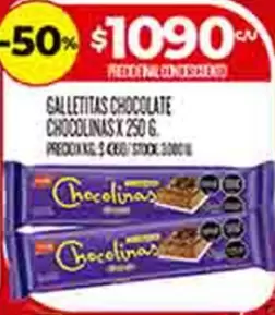 chocolinas - GALLETITAS CHOCOLATE
