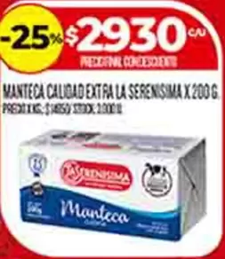 MANTECA CALIDAD EXTRA