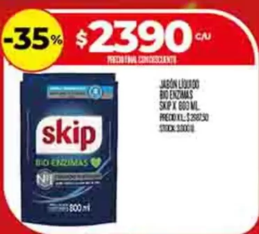 Skip - JABON LIGURDO BIO ENZIMAS