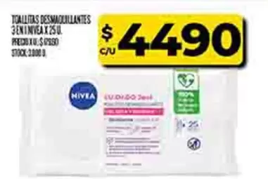 Nivea - DESMAQUILLANTES