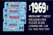 Huggies - PROT. PLUS.REG XG 8UN
