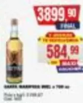 Mariposa - CACHA MARIPOSA OURO 700 ml