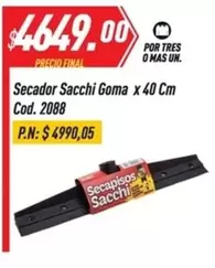 Mas - Secador Goma x 40 Cm