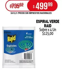Raid - ESPIRAL VERDE