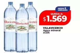 Villavicencio - Agua mineral