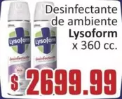 Lysoform - Desinfectante de ambiente